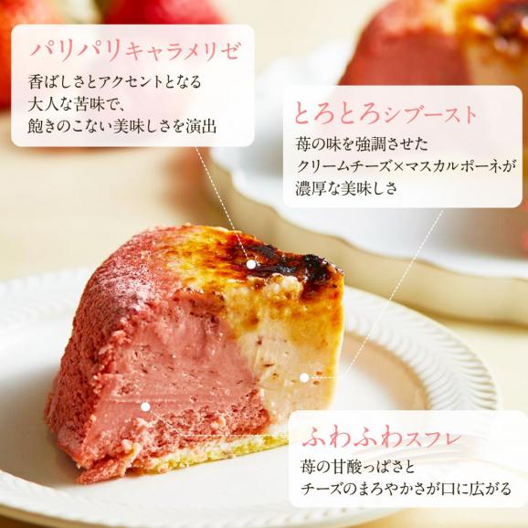 【 母の日 ギフト 】 天空のチーズケーキ いちご 苺 ストロベリー 4箱 ギフト 濃厚 内祝い ふわとろ フロマージュ バースデー 誕生日 有名 スイーツ ギフト04