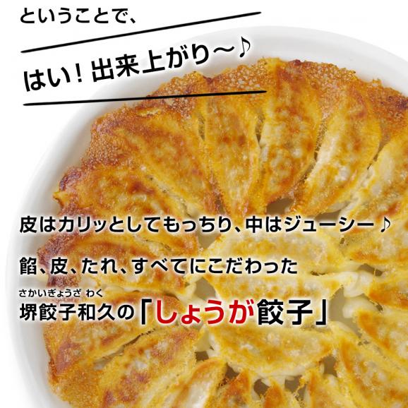 父の日 ギフト 堺餃子 和久 しょうが餃子 20個セット 10個入×2パック 国産 冷凍 ぎょうざ お取り寄せ 2026 プレゼント おつまみ 酒の肴 海鮮 実用的 誕生日 記念日 パーティー 懇親会03