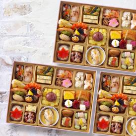 おせち 2026 おせち料理 ビストロおせち 和風 創作 1段 「おりづる」 1人前 ×3個セット 個食 フードスタジオ お節 予約 通販 オードブル セット 正月 冷凍 送料無料