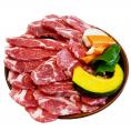 ラム 肩ロース スライス 600g前後 小分け300g×2袋 厚切 ラム肉 味付なし 生ラム 羊肉 ジンギスカン 多少切れ端入ります 2個以上から注文数に応じオマケ付き