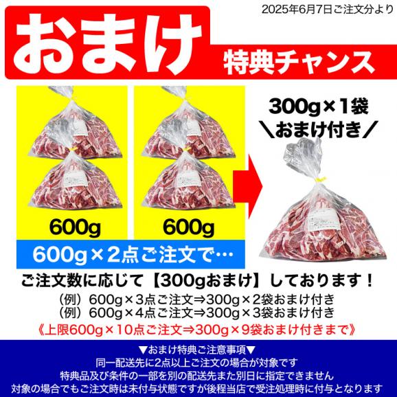 ラム 肩ロース スライス 600g前後 小分け300g×2袋 厚切 ラム肉 味付なし 生ラム 羊肉 ジンギスカン 多少切れ端入ります 2個以上から注文数に応じオマケ付き02
