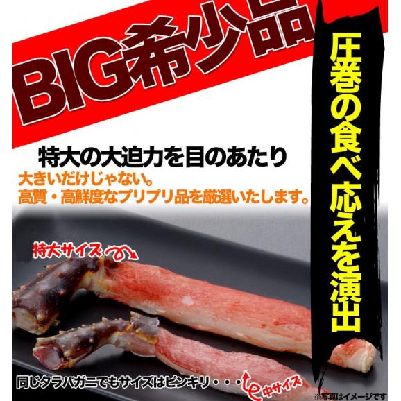 タラバガニ 生 剥き身 総重量 2kg 前後(1kg 10～15本前後×2袋) ポーション 棒肉 剥身 カット 脚 足 たらば タラバ カニ 蟹 カニ鍋 カニシャブ かにしゃぶ02