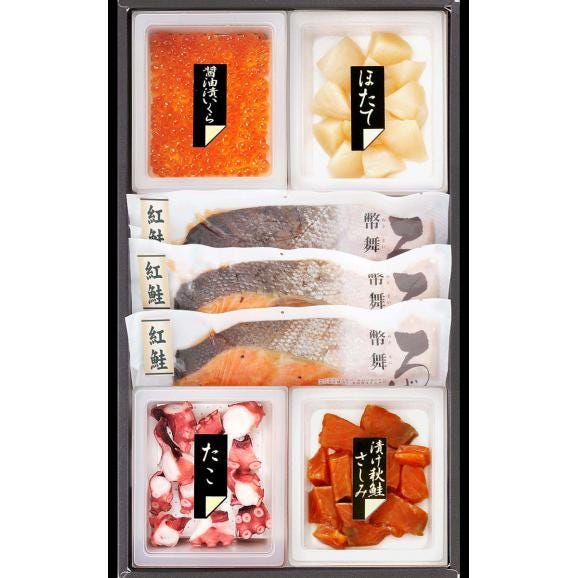 焼紅鮭・海鮮丼セット[鮭/さけ/サケ/詰め合わせ/セット]【特需】02
