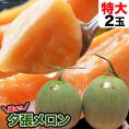 2026年収穫予約 特大 夕張メロン 訳あり 2玉で約4kg 1玉あたり約2kg 北海道産 めろん 赤肉 わけあり 訳有 お届け日指定不可無効 2026年7月前後頃より順次発送