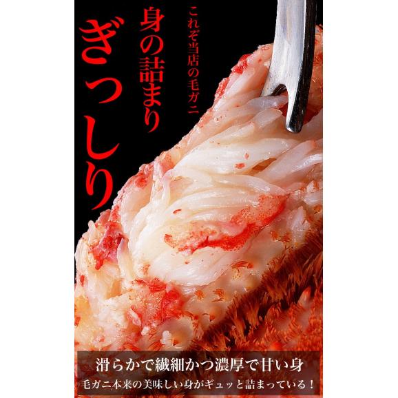【在庫限り最安値に挑戦】【年末指定は備考欄で受付中】【超超特大】毛ガニ 800g 前後×3尾セット 北海道産 姿 味噌 けがに 毛がに カニ 蟹 かに 脚 折脚たし脚入る場合があります05