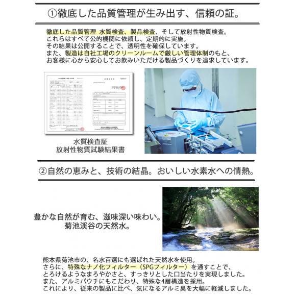 ナノ水素水キヨラビ ミネラルウォーター 500ml 30本 送料無料 熊本水素水 シリカ 水 美容 健康06