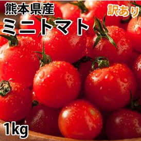 ミニトマト トマト 訳あり 送料無料 1kg 2箱購入で1箱おまけ 熊本県産 クール便でお届け お取り寄せ 野菜