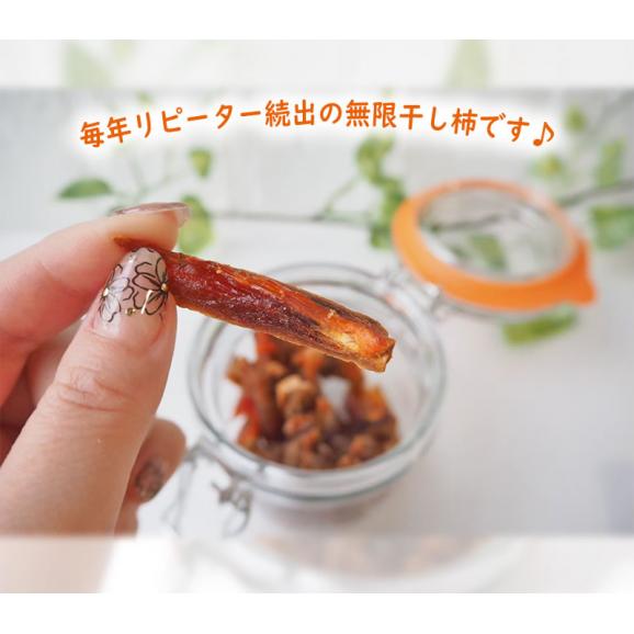 むげん干し柿 西条柿ドライフルーツ（2パックセット）【鳥取県 みつ農園産】送料無料 [常温]【メール便・代金引換不可・同梱不可】柿 西条柿 干し柿06