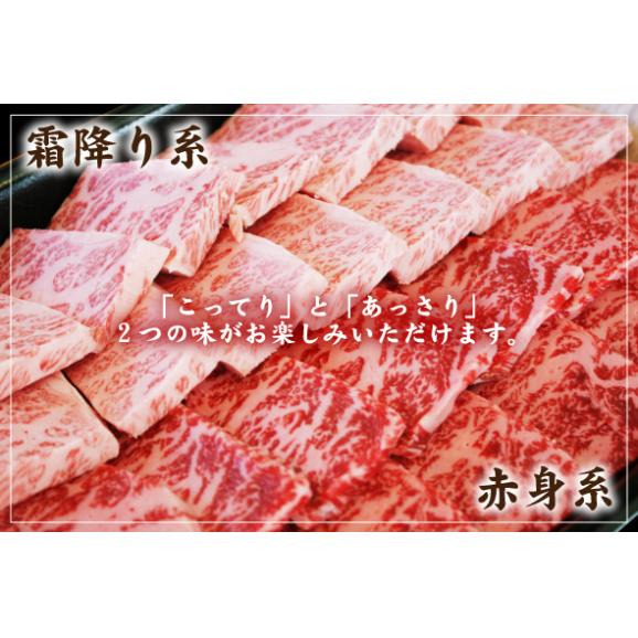 【送料無料】「阿波牛の藤原」黒毛和牛「極み」とろける焼肉セット400g　化粧箱入り【お歳暮】【お中元】02