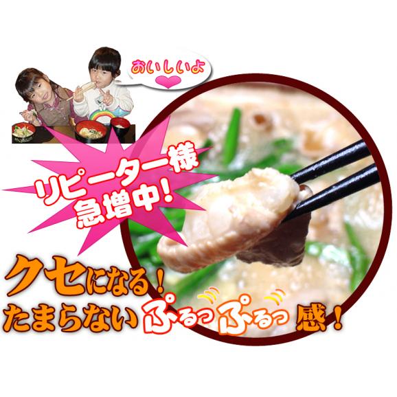 もつ鍋 国産 黒毛和牛 阿波黒牛 もつ鍋セット 白ホルモン300g+オリジナルスープ付き セット 送料無料 ホソ 小腸 ギアラ 産地直送 鮮度バツグン04