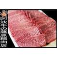 たっぷりお得！！舌の上でトロけちゃう♪「阿波牛の藤原」のトロけるカルビ1kg！！「牛トロ」！焼肉用