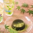 抹茶わらびもち　3個入