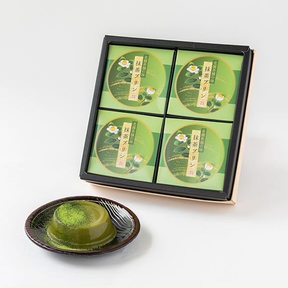 抹茶プリン 4個入|福寿園オンラインショップの通販・お取り寄せ 抹茶プリン 4個入|福寿園オンラインショップの通販・お取り寄せ