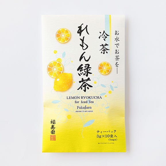 冷茶　れもん緑茶　ティーパック　3g&times;10袋入02