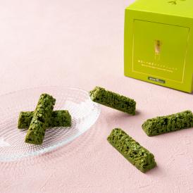 碾茶入り抹茶クランチショコラ　15個入