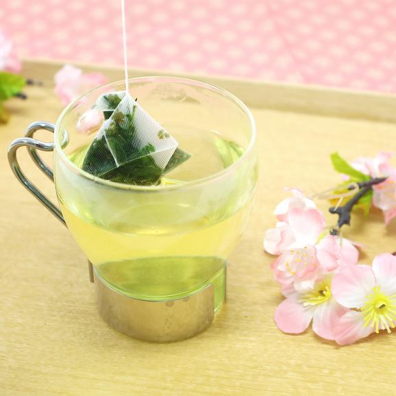 さくら緑茶 ティーバッグ 3g&times;10袋入02