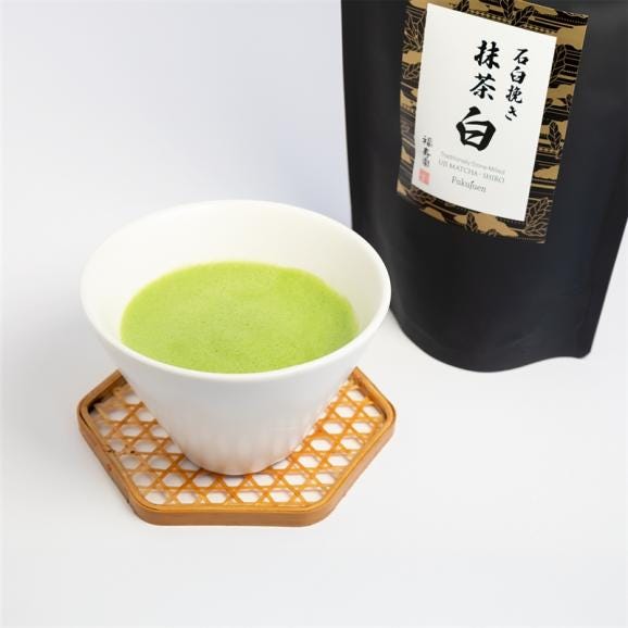 【福寿園】石臼挽き抹茶 白 40g袋01