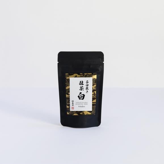 【福寿園】石臼挽き抹茶 白 40g袋02