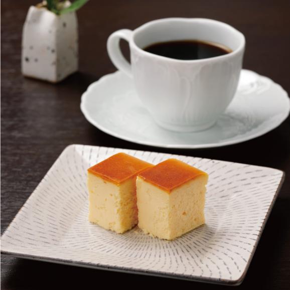 【冷凍】 武蔵野茶房オリジナルブレンドドリップ珈琲〈5pc〉&特製焼チーズケーキ【木箱入】set ［包装紙 付き］02