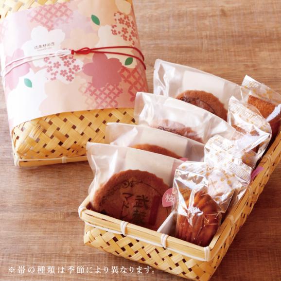 〈篭ギフト〉武蔵野マドレーヌと焼菓子の詰合せ05