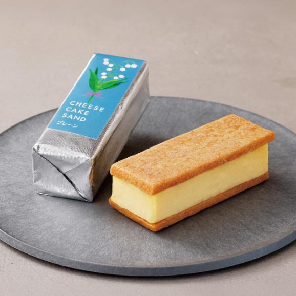 【季節限定】武蔵野茶房 チーズケーキサンド〈 プレーン & ミルクティー 〉セット03