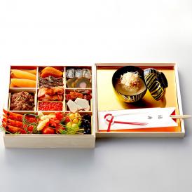 《ミシュラン掲載店・ぐるすぐり特別仕様》特製一段おせち(京風白味噌雑煮付）《3人前/全19品目》