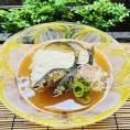 【祇園 丸山】《期間限定》炭火焼天然あゆ・岩魚のうどん