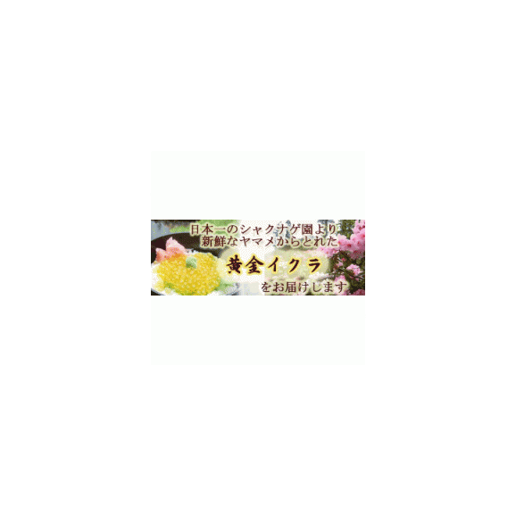 黄金イクラ80g＆山女漬けセット70g　【数量限定予約販売】03