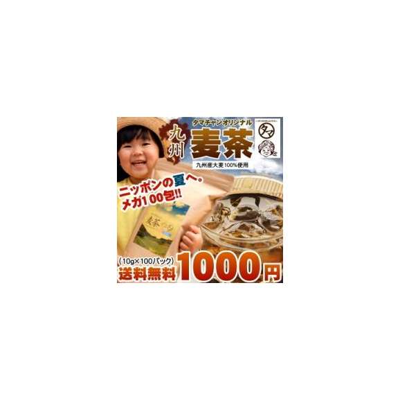 【送料無料】九州産麦茶（むぎ茶） 100パック入り 無添加・ノンカフェイン01