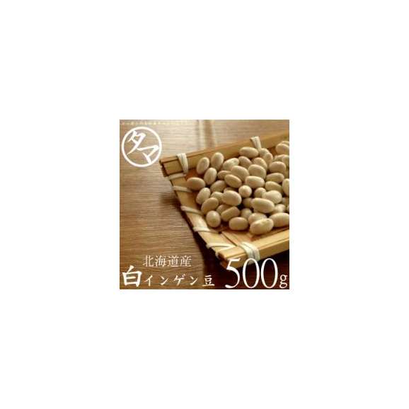 北海道産 白いんげん豆 （ 大手亡豆 ） 500g （ 30年度産）01