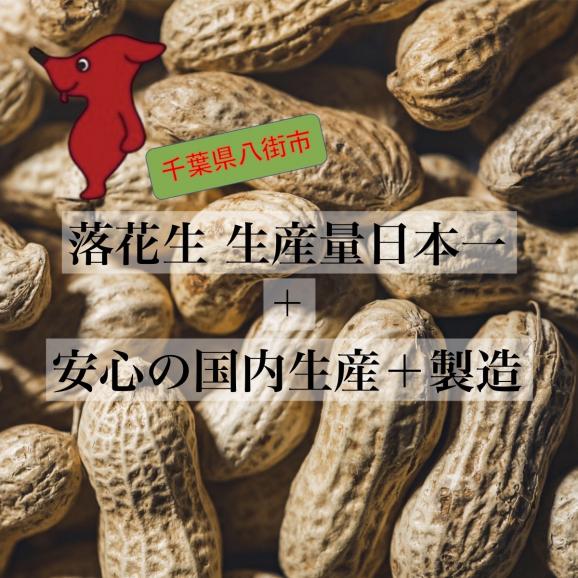 八街市産 バターピーナッツ 無添加 100g×１袋 国産 千葉県 落花生 バター 北海道 小分け 保存に便利 チャック付き03