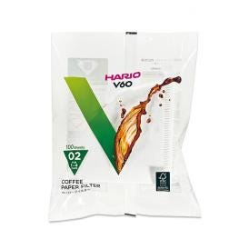 V60用ペーパーフィルター酸素漂白VCF-02[100枚入]/ハリオ（HARIO）/グルメコーヒー豆専門加藤珈琲店