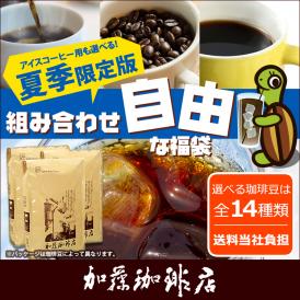 コーヒー豆 コーヒー 1.5kg 福袋 組み合わせ自由な福袋(各500g) 珈琲豆 ギフト 送料無料 加藤珈琲/珈琲豆　コーヒー