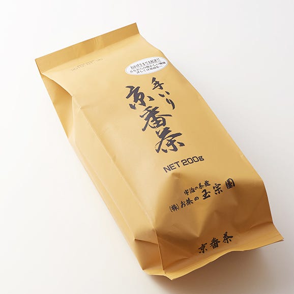 手炒り京番茶200ｇ｜株式会社お茶の玉宗園の通販・お取り寄せなら