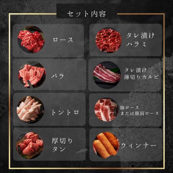 焼肉 牛タン 牛肉 焼肉セット バーベキュー お祝い 結婚祝い 父の日 ギフト 肉 満腹 セット 1.3kg 3種類 タレ付き 焼き肉 大阪 鶴橋 白雲台02