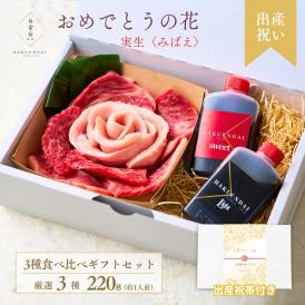 【出産祝い】おめでとうの花 『実生(みばえ)』220g 2種のタレ付き