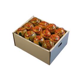 栗山園の国産バレンシアオレンジ　4kg　進物包装【送料無料（沖縄は1000円）】