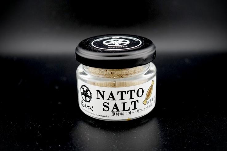 NATTO SALT (納豆ソルト) オーガニック【ドライ納豆を使用しているので納豆の糸引きが苦手な方も大丈夫❗️】【内容量30g 1個】_説明画像01