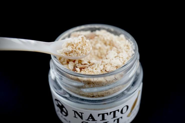 NATTO SALT (納豆ソルト) オーガニック【ドライ納豆を使用しているので納豆の糸引きが苦手な方も大丈夫❗️】【内容量30g 1個】_説明画像02