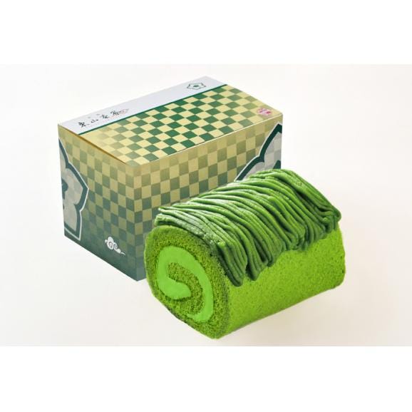 宇治抹茶モンブランロールケーキ03