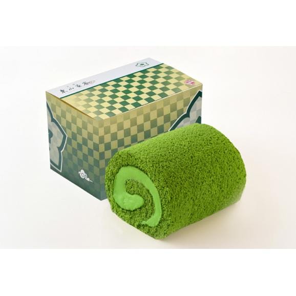 贅沢な抹茶ロールケーキ02
