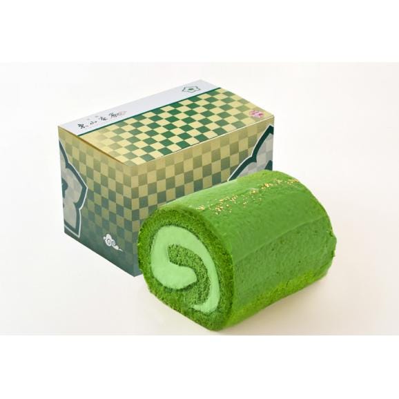 宇治抹茶生チョコロールケーキ02