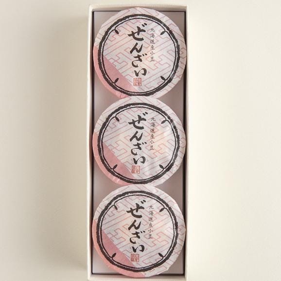 葉山 日影茶屋 ぜんざい 3個入 送料無料 和菓子 ギフト お歳暮 御祝 お取り寄せ グルメ03