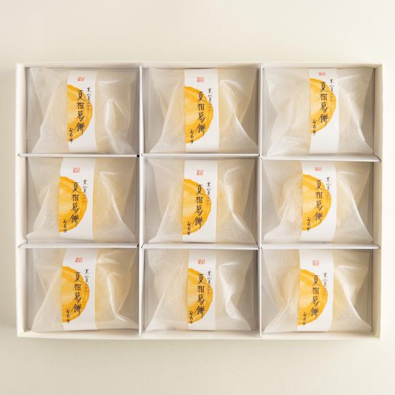 葉山 日影茶屋 夏柑葛餅９個入 送料込み（送料無料）03