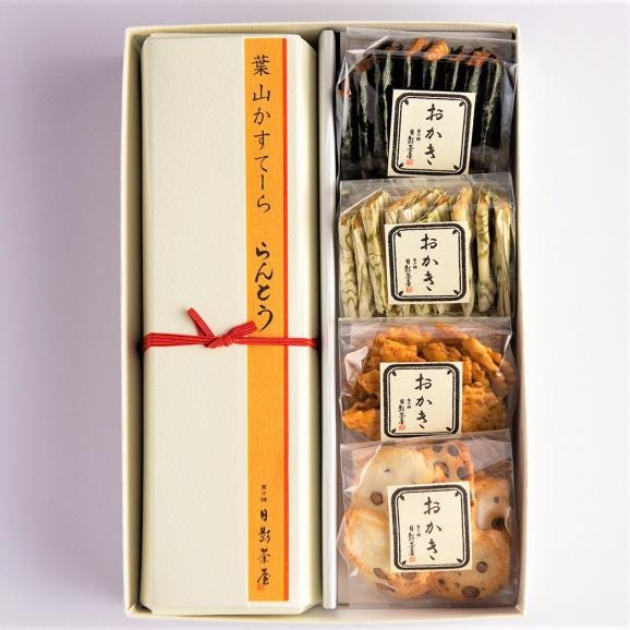 葉山 日影茶屋 らんとう・おかき詰め合わせ　01