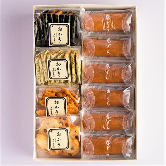 葉山 日影茶屋 おかき・巻どら詰合せ　01