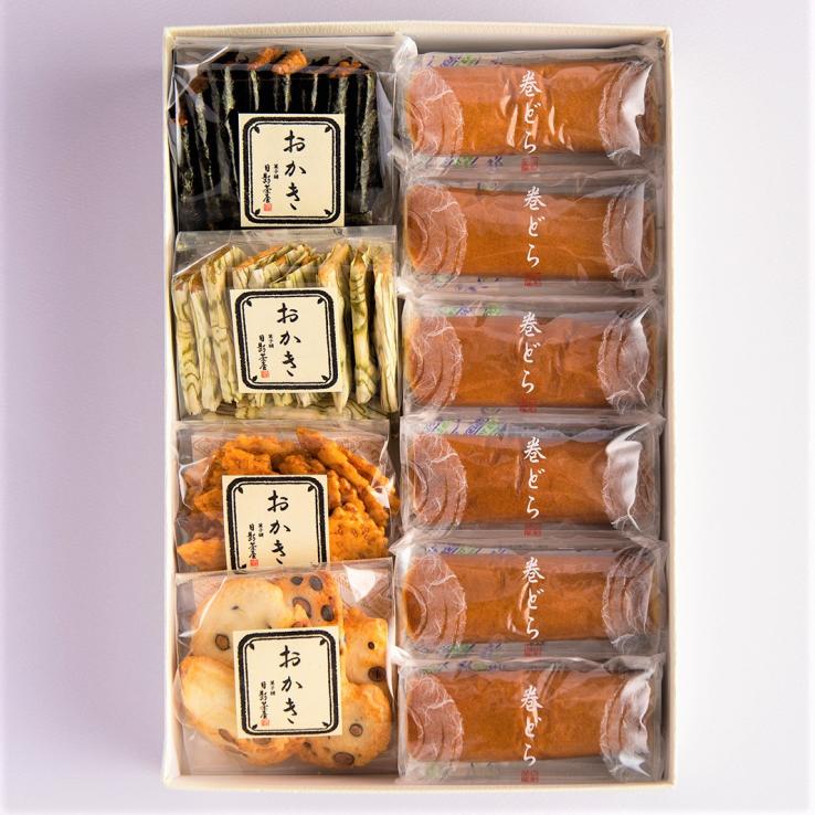 葉山 日影茶屋 おかき・巻どら詰合せ　_説明画像01