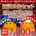 ブルーマウンテン＆ハワイコナ「贅沢２缶セット」