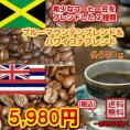ブルーマウンテンブレンド＆ハワイコナブレンド「2種類の贅沢コーヒー福袋」