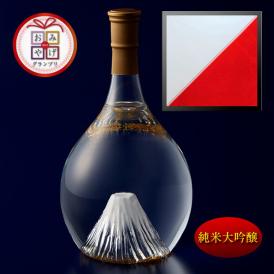 富士の酒「飛竜乗雲」　純米大吟醸（風呂敷：紅白）